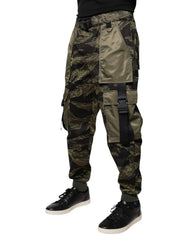 Dolce & Gabbana Green Cotton Jogger Cargo Pants -   -  Dolce & Gabbana.