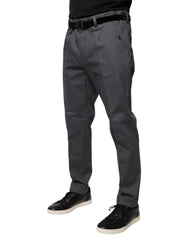 Dolce & Gabbana Gray Tapered Formal Dress Pants -   -  Dolce & Gabbana.