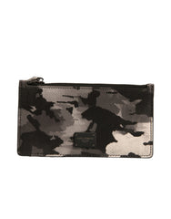 Dolce & Gabbana Multicolor Camouflage Logo Plaque Coin Purse Wallet -   -  Dolce & Gabbana.