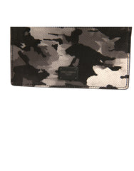 Dolce & Gabbana Multicolor Camouflage Logo Plaque Coin Purse Wallet -   -  Dolce & Gabbana.