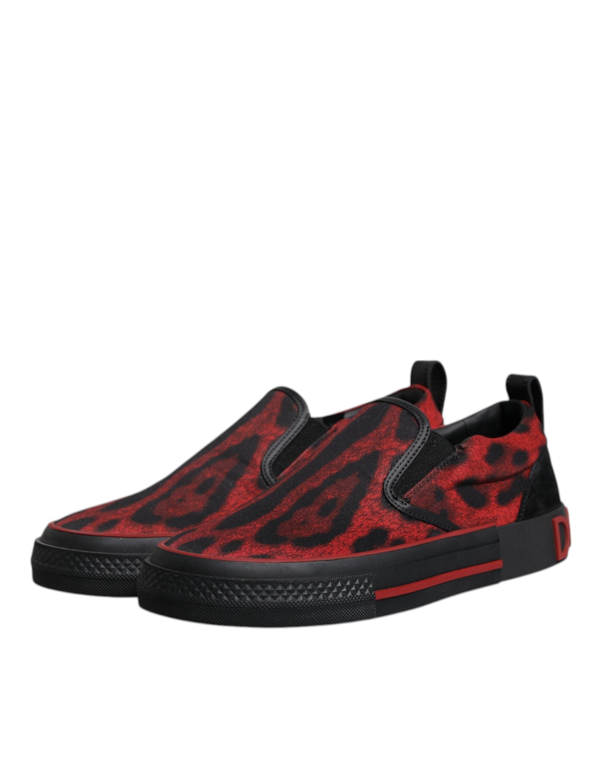Dolce & Gabbana Red Black Leopard Cotton Men Low Top Sneakers Shoes -   -  Dolce & Gabbana. Dolce & Gabbana Red Black Leopard Cotton Men Low Top Sneakers Shoes -   -  Dolce & Gabbana.