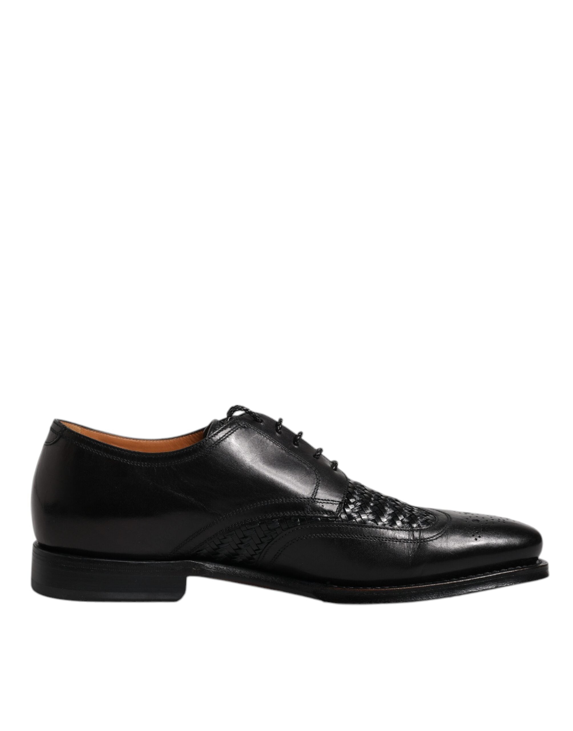 Dolce & Gabbana Black Leather Derby Wingtip Lace Up Formal Dress Shoes -   -  Dolce & Gabbana. Dolce & Gabbana Black Leather Derby Wingtip Lace Up Formal Dress Shoes -   -  Dolce & Gabbana.