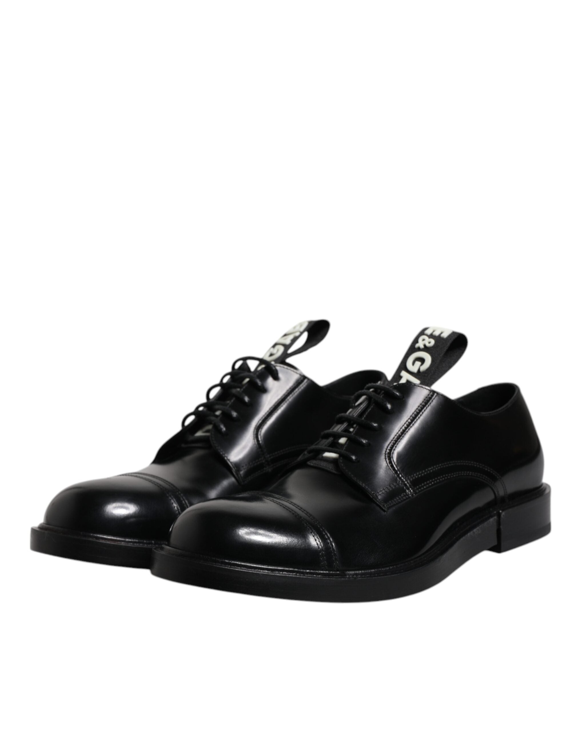 Dolce & Gabbana Black Patent Leather Derby Lace Up Formal Dress Shoes -   -  Dolce & Gabbana. Dolce & Gabbana Black Patent Leather Derby Lace Up Formal Dress Shoes -   -  Dolce & Gabbana.
