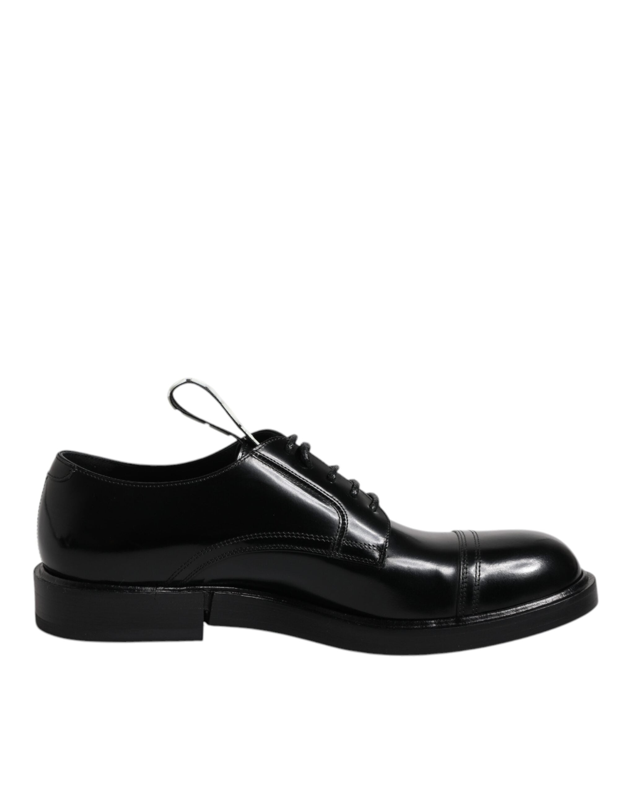 Dolce & Gabbana Black Patent Leather Derby Lace Up Formal Dress Shoes -   -  Dolce & Gabbana. Dolce & Gabbana Black Patent Leather Derby Lace Up Formal Dress Shoes -   -  Dolce & Gabbana.