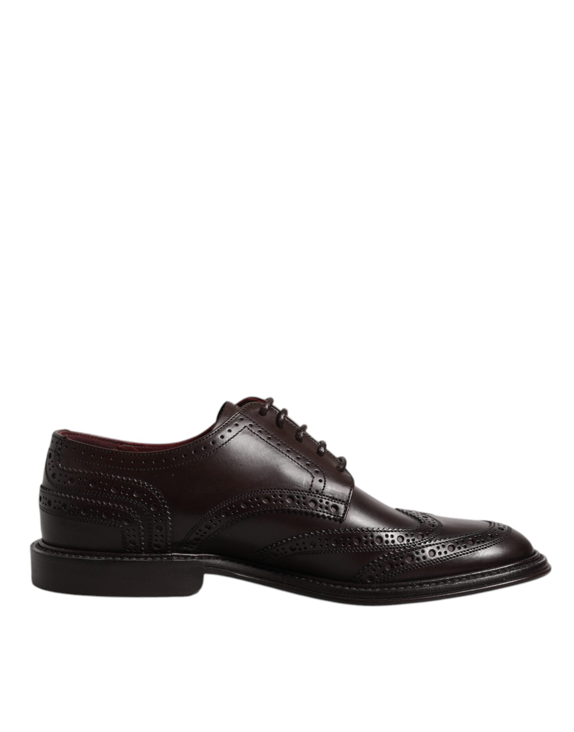 Dolce & Gabbana Brown Leather Derby Wingtip Lace Up Formal Dress Shoes -   -  Dolce & Gabbana. Dolce & Gabbana Brown Leather Derby Wingtip Lace Up Formal Dress Shoes -   -  Dolce & Gabbana.