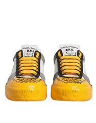 Dolce & Gabbana Multicolor Leather DNA Low Top Sneakers Shoes -   -  Dolce & Gabbana.