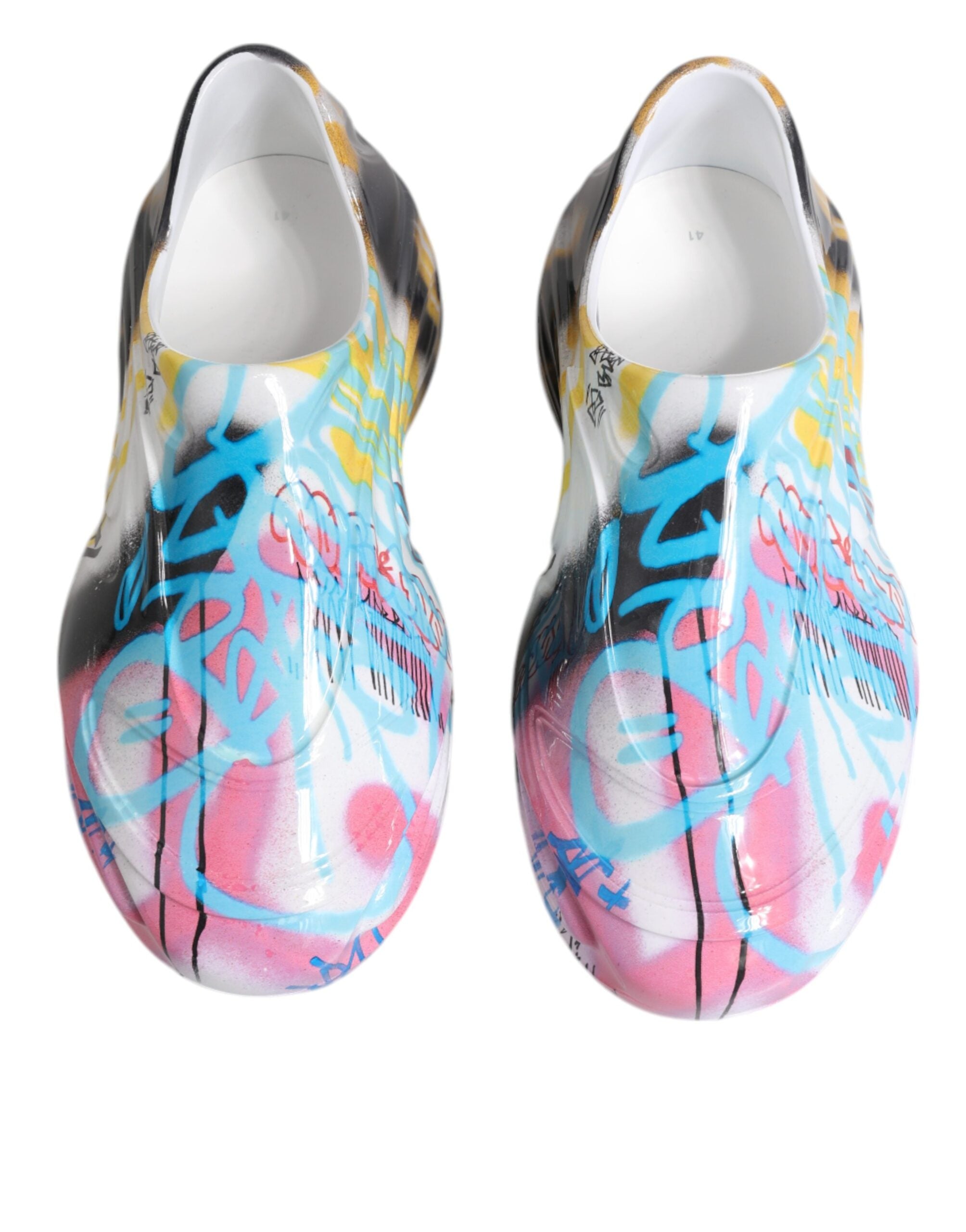 Dolce & Gabbana Multicolor Graffiti Daymaster Sneakers Shoes -   -  Dolce & Gabbana. Dolce & Gabbana Multicolor Graffiti Daymaster Sneakers Shoes -   -  Dolce & Gabbana.