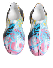 Dolce & Gabbana Multicolor Graffiti Daymaster Sneakers Shoes -   -  Dolce & Gabbana.