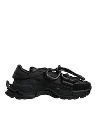 Dolce & Gabbana Black Low Top Space Lace Up Sneakers Shoes -   -  Dolce & Gabbana.