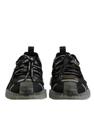 Dolce & Gabbana Black Green Camo NS1 Low Top Sneakers Shoes -   -  Dolce & Gabbana.