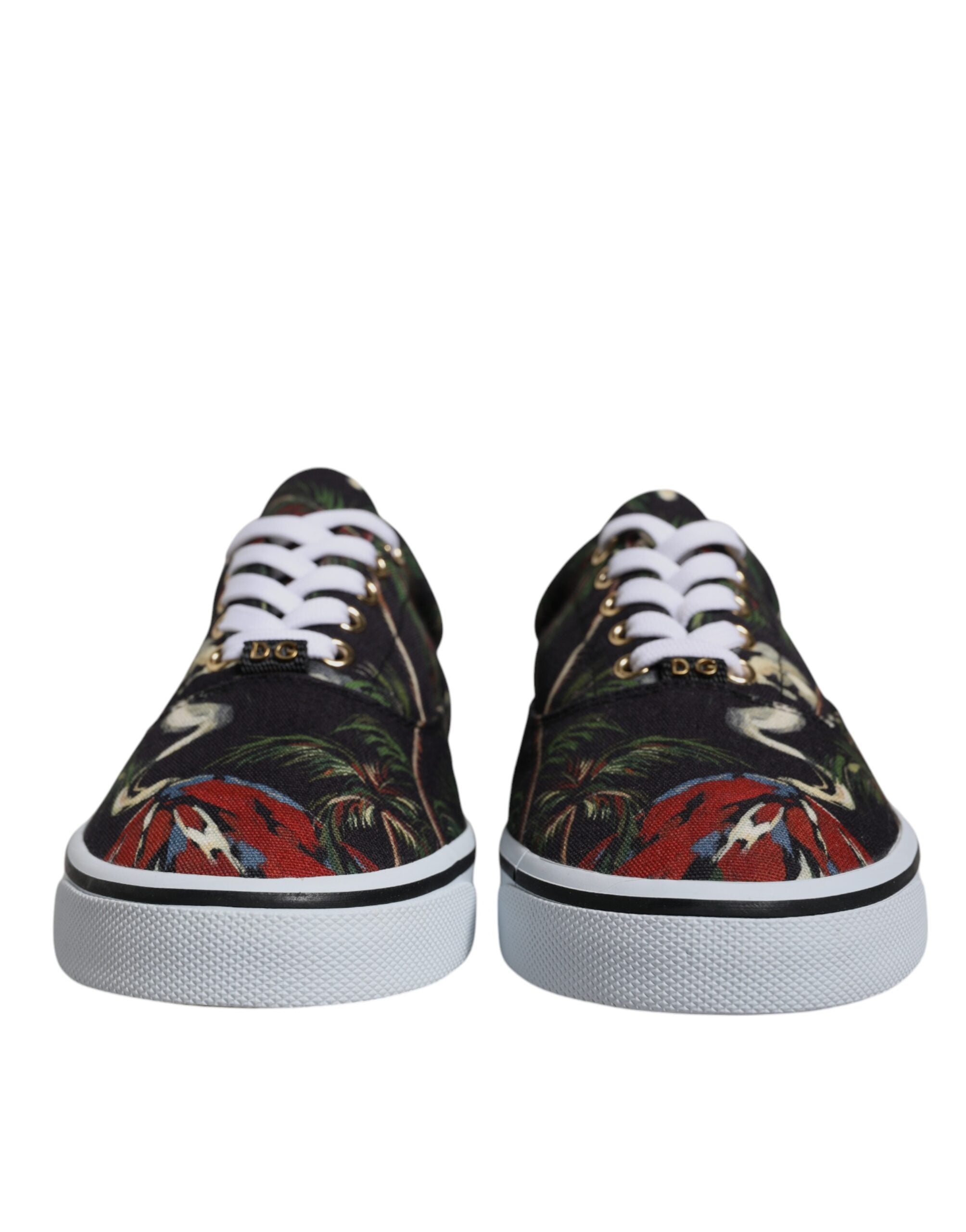 Dolce & Gabbana Black Tropical Print Low Top Sneakers Shoes -   -  Dolce & Gabbana. Dolce & Gabbana Black Tropical Print Low Top Sneakers Shoes -   -  Dolce & Gabbana.