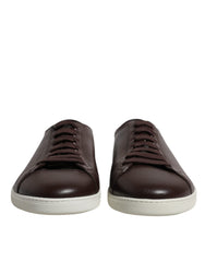 Dolce & Gabbana Brown Low Top Men Saint Tropez Sneakers Shoes -   -  Dolce & Gabbana.
