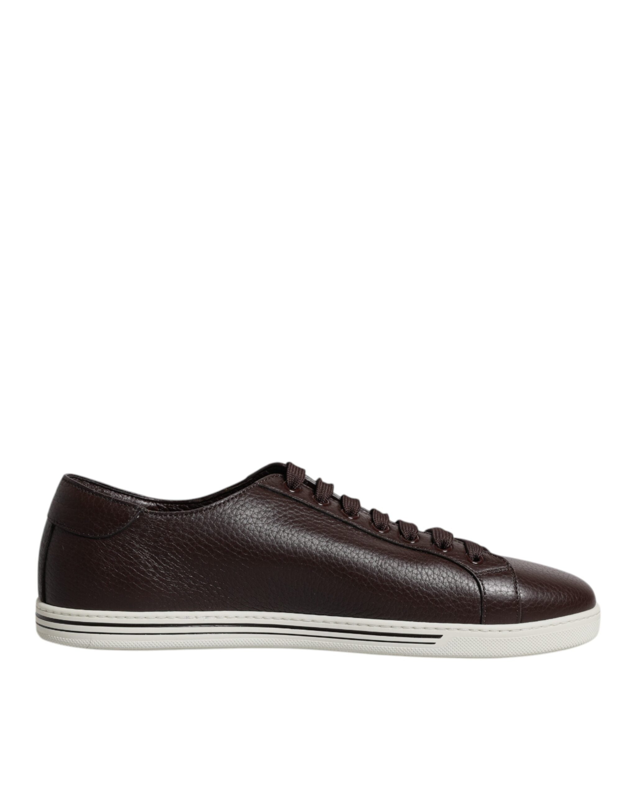 Dolce & Gabbana Brown Low Top Men Saint Tropez Sneakers Shoes -   -  Dolce & Gabbana.