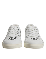 Dolce & Gabbana White Leather Milano Low Top Sneakers Shoes -   -  Dolce & Gabbana.