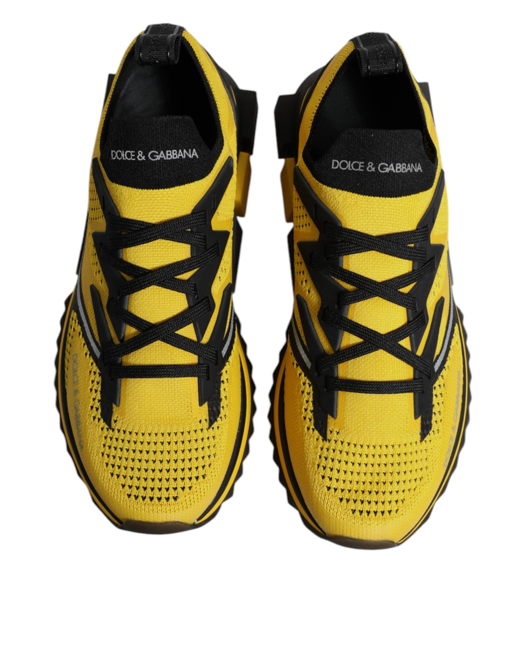 Dolce & Gabbana Yellow SORRENTO Sport Stretch Sneakers Shoes -   -  Dolce & Gabbana. Dolce & Gabbana Yellow SORRENTO Sport Stretch Sneakers Shoes -   -  Dolce & Gabbana.