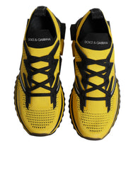 Dolce & Gabbana Yellow SORRENTO Sport Stretch Sneakers Shoes -   -  Dolce & Gabbana.