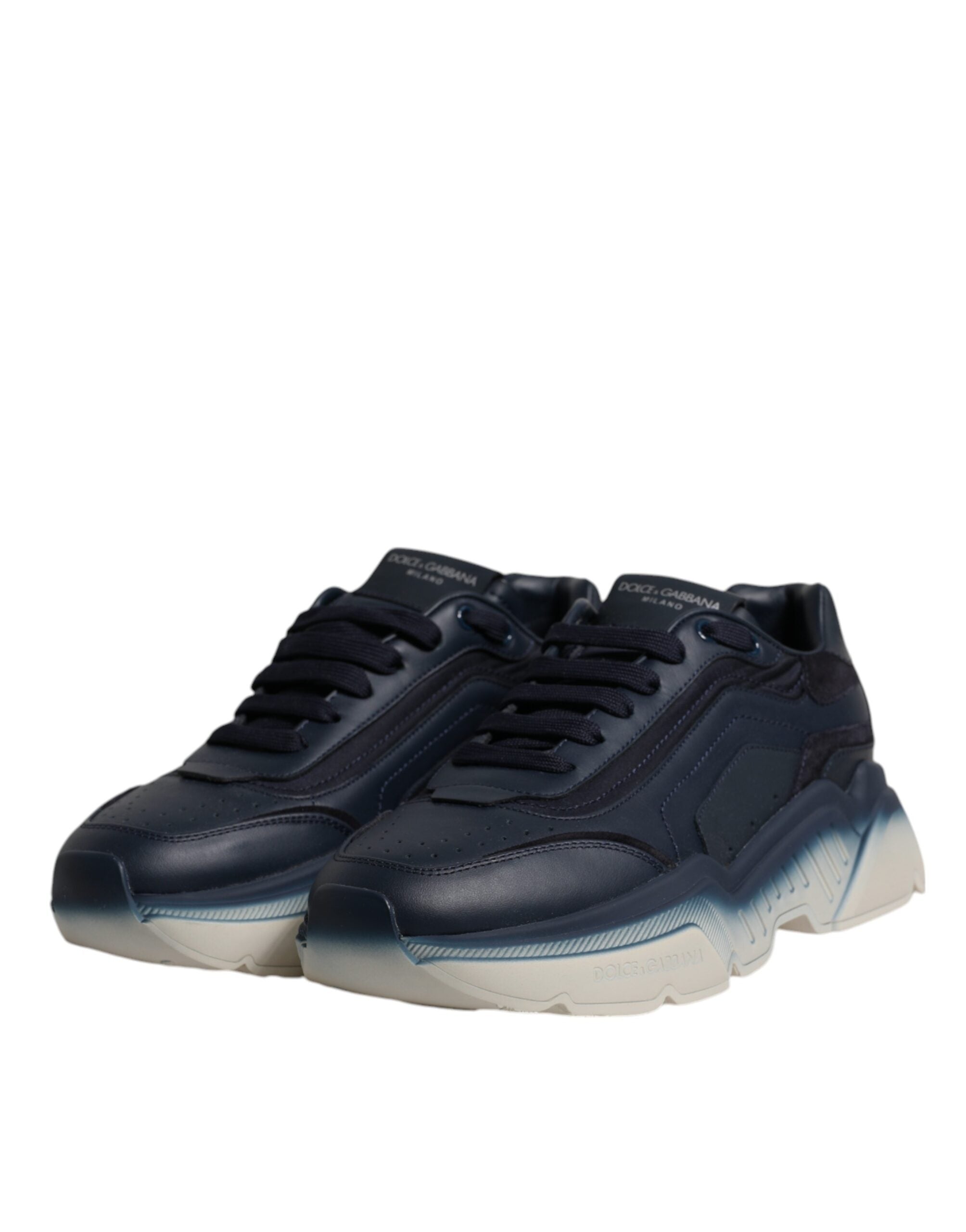 Dolce & Gabbana Navy Blue Daymaster Low Top Men Sneakers Shoes -   -  Dolce & Gabbana. Dolce & Gabbana Navy Blue Daymaster Low Top Men Sneakers Shoes -   -  Dolce & Gabbana.
