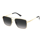 Polaroid Gold Metal Sunglasses -   -  Polaroid.