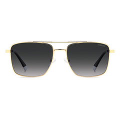 Polaroid Gold Metal Sunglasses -   -  Polaroid.