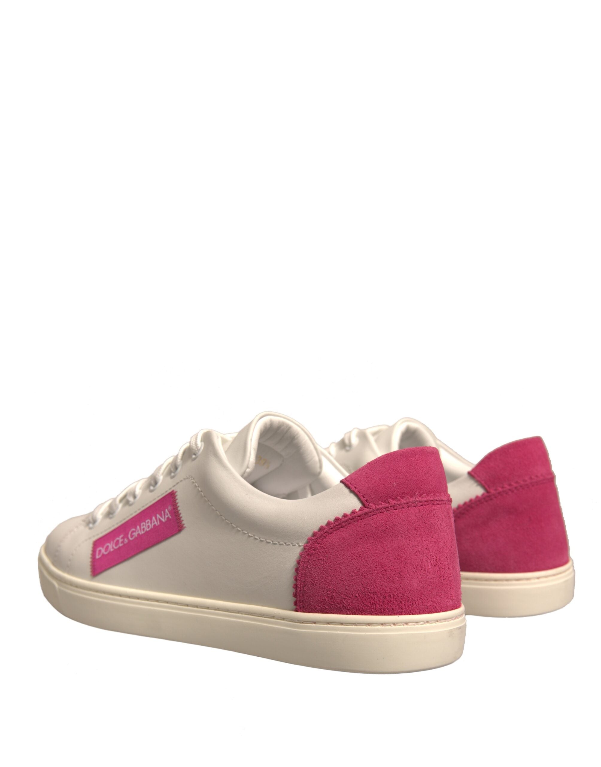 Dolce & Gabbana White Suede Leather Low Top Sneakers Shoes -   -  Dolce & Gabbana. Dolce & Gabbana White Suede Leather Low Top Sneakers Shoes -   -  Dolce & Gabbana.