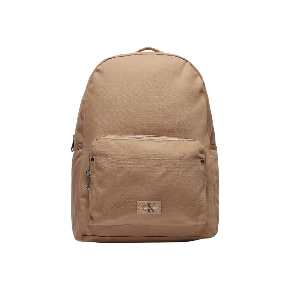 Calvin Klein Jeans Beige Recycled Polyester Backpack -   -  Calvin Klein Jeans.