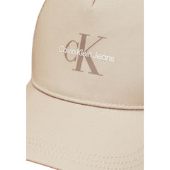 Calvin Klein Jeans Beige Recycled Polyester Caps Baseball Hat -   -  Calvin Klein Jeans.
