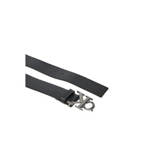 Calvin Klein Jeans Black Leather Belt -   -  Calvin Klein Jeans.