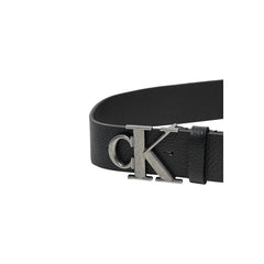 Calvin Klein Jeans Black Leather Belt -   -  Calvin Klein Jeans.