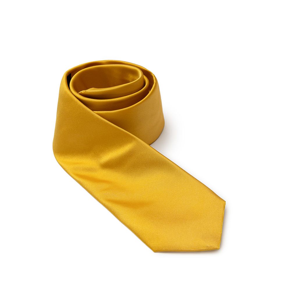 Dolce & Gabbana Gold Silk Ties & Bowty -   -  Dolce & Gabbana.