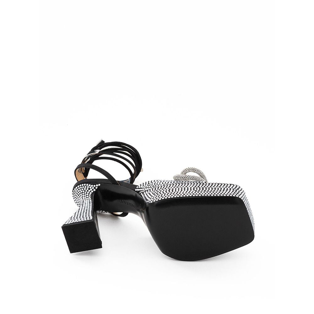 MACH & MACH Chic Black Leather Platforms for Elevated Style -   -  MACH & MACH. MACH & MACH Chic Black Leather Platforms for Elevated Style -   -  MACH & MACH.