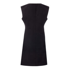 Bottega Veneta Elegant Black Viscose Dress Essentials -   -  Bottega Veneta.