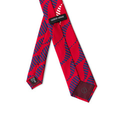 Giorgio Armani Red Silk Ties & Bowty -  Neckties, Men -  Giorgio Armani.