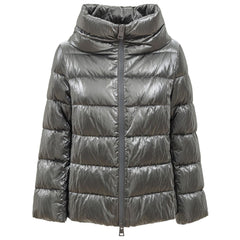 Herno Silver Viscose Jackets & Coat -   -  Herno.