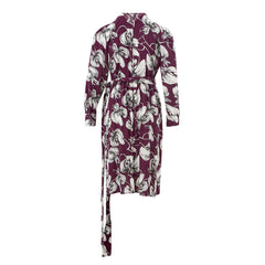 Lardini Elegant Purple Viscose Dress -   -  Lardini.