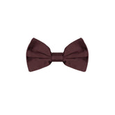 Dolce & Gabbana Burgundy Silk Bowty -  Neckties, Men -  Dolce & Gabbana.