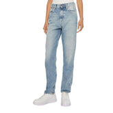 Calvin Klein Jeans Light Blue Cotton Slim Fit Jean -   -  Calvin Klein Jeans.
