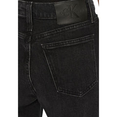 Calvin Klein Jeans Black Cotton Mom Jean -   -  Calvin Klein Jeans.