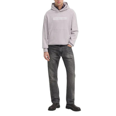 Calvin Klein Jeans Purple Cotton Hoody -   -  Calvin Klein Jeans.
