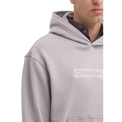 Calvin Klein Jeans Purple Cotton Hoody -   -  Calvin Klein Jeans.