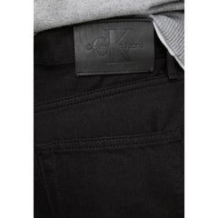 Calvin Klein Jeans Black Cotton Relaxed Fit Jean -   -  Calvin Klein Jeans.