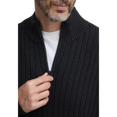 Calvin Klein Jeans Black Cotton Cardigan -   -  Calvin Klein Jeans.
