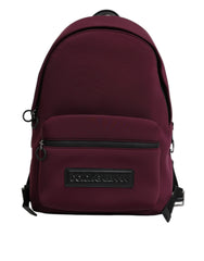 Dolce & Gabbana Burgundy Montreale Tecnico Textile Men Backpack Bag -   -  Dolce & Gabbana.