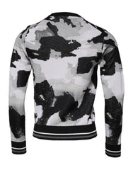 Dolce & Gabbana Multicolor Camouflage Crew Neck Men Pullover Sweater -   -  Dolce & Gabbana.