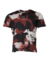 Dolce & Gabbana Multicolor Camouflage Crew Neck T-shirt -   -  Dolce & Gabbana.