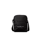 Calvin Klein Jeans Black Recycled Polyester Messenger Bag -   -  Calvin Klein Jeans.