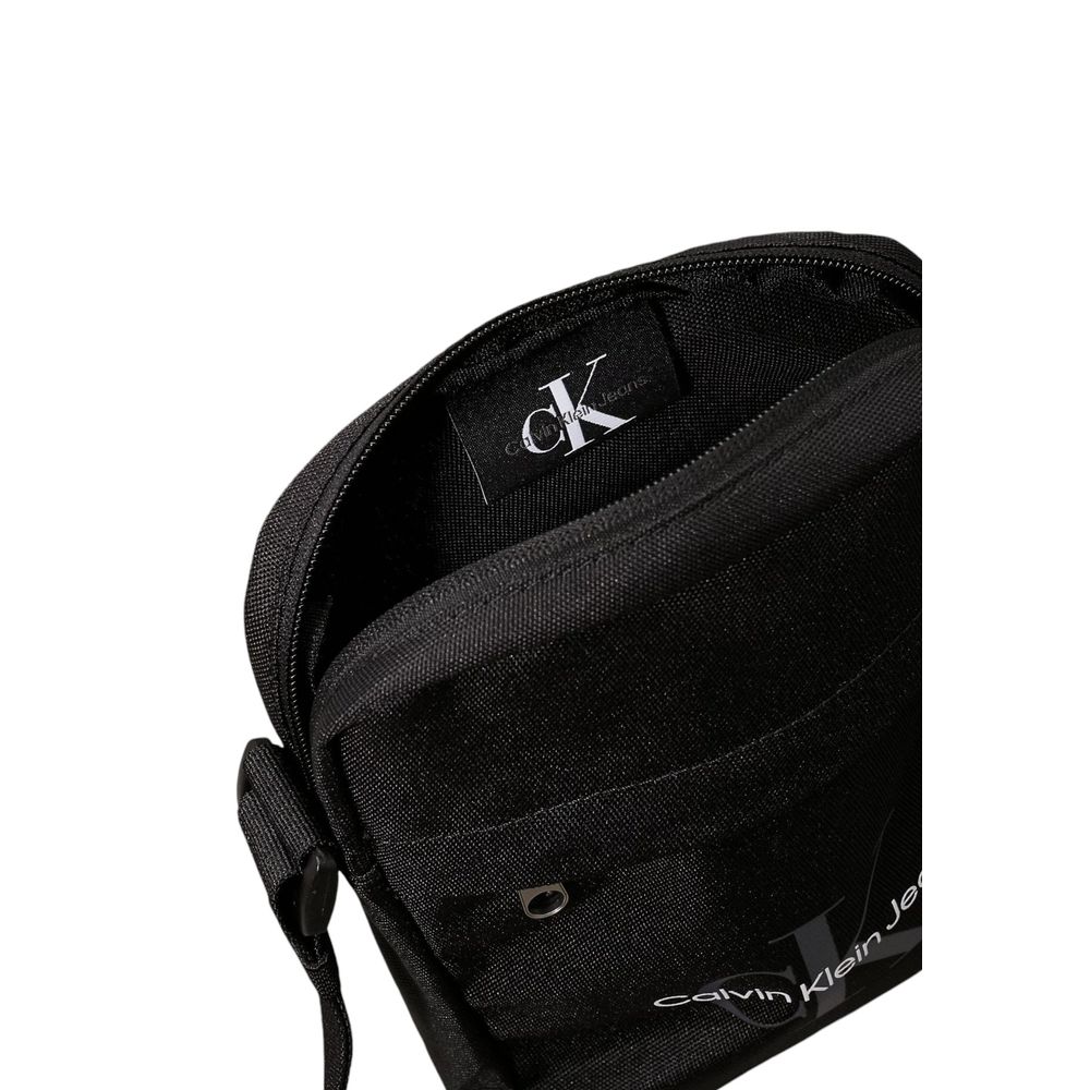 Calvin Klein Jeans Black Recycled Polyester Messenger Bag -   -  Calvin Klein Jeans. Calvin Klein Jeans Black Recycled Polyester Messenger Bag -   -  Calvin Klein Jeans.