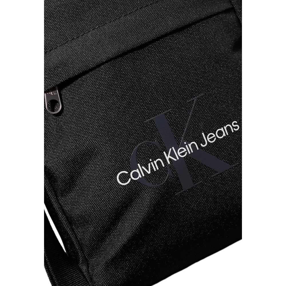 Calvin Klein Jeans Black Recycled Polyester Messenger Bag -   -  Calvin Klein Jeans. Calvin Klein Jeans Black Recycled Polyester Messenger Bag -   -  Calvin Klein Jeans.