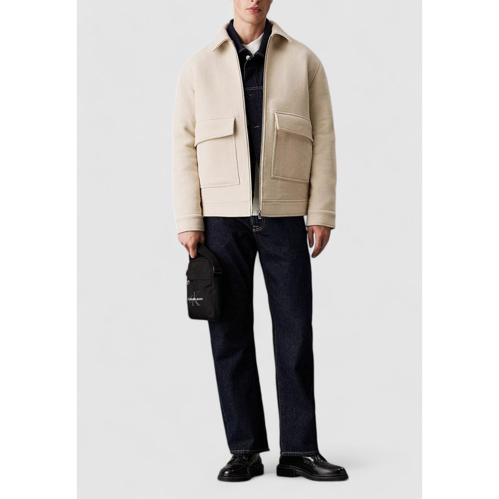 Calvin Klein Jeans Black Recycled Polyester Messenger Bag -   -  Calvin Klein Jeans. Calvin Klein Jeans Black Recycled Polyester Messenger Bag -   -  Calvin Klein Jeans.