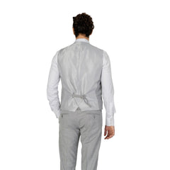 Antony Morato Gray Polyester Waistcoat -  Vests for Men Suits -  Antony Morato.
