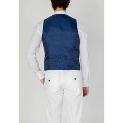 Only & Sons Blue Polyester Waistcoat -  Vests for Men Suits -  Only & Sons.